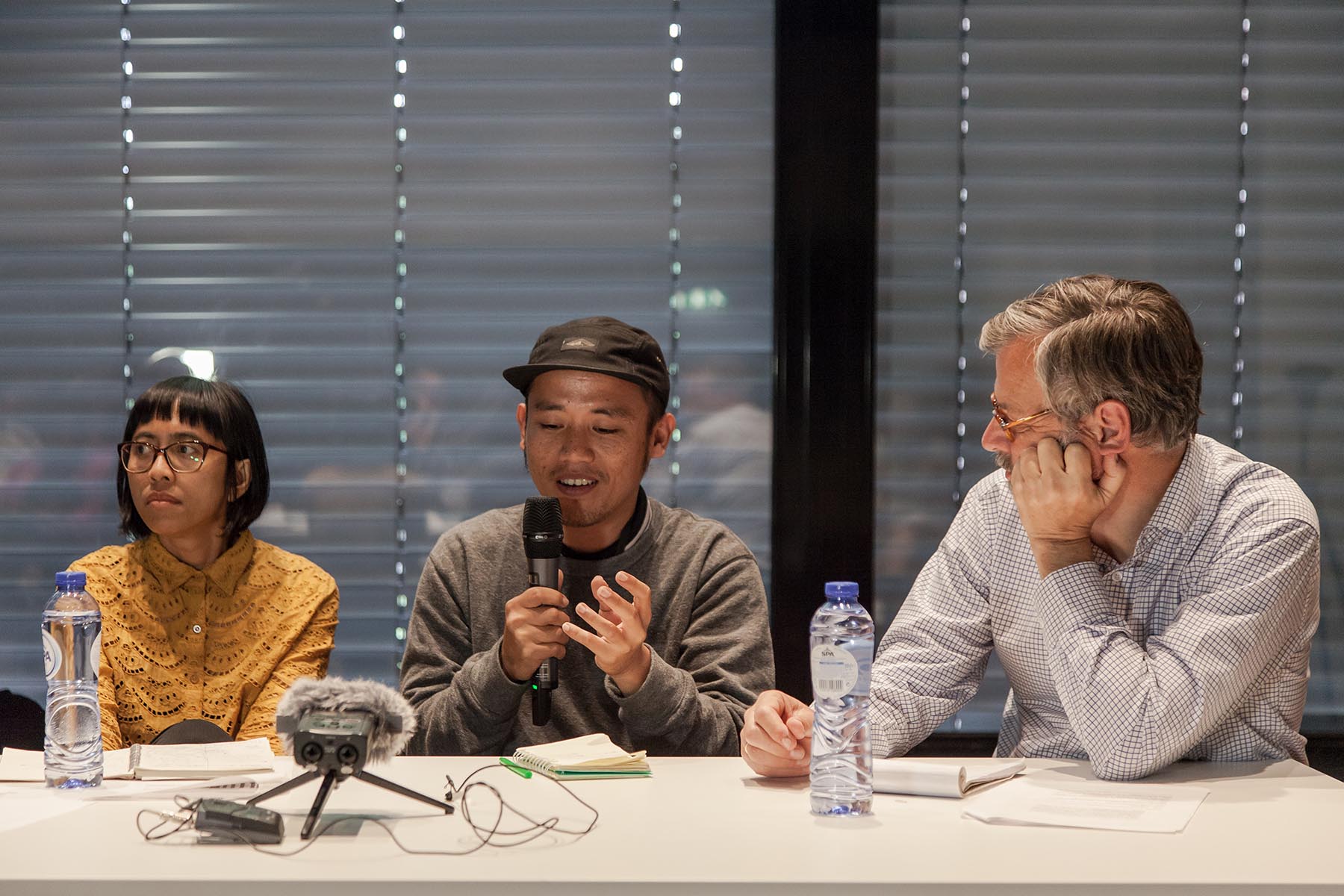 Panel discussion "On Sensing". Ph: Konstantin Guz